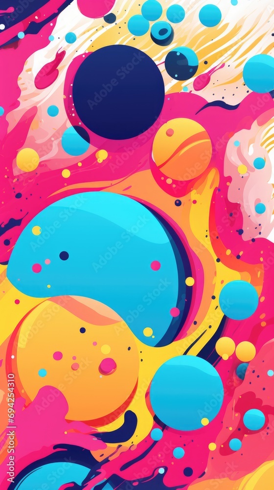 Abstract colorful vertical background