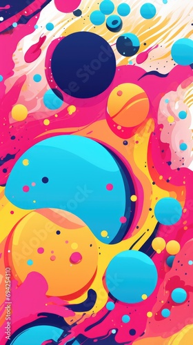 Abstract colorful vertical background
