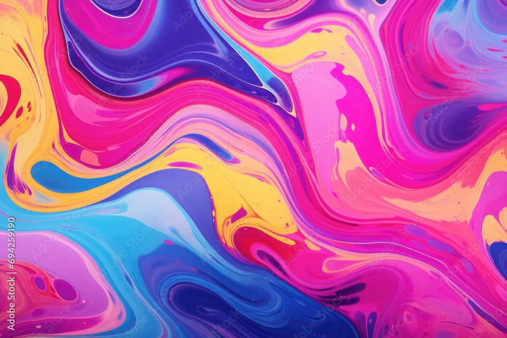 beautiful fluid art pattern background
