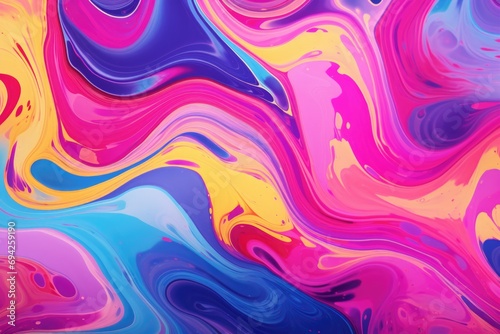 beautiful fluid art pattern background photo