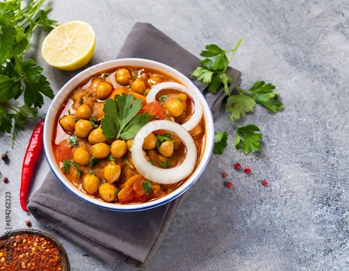 Chana Masala Curry photo