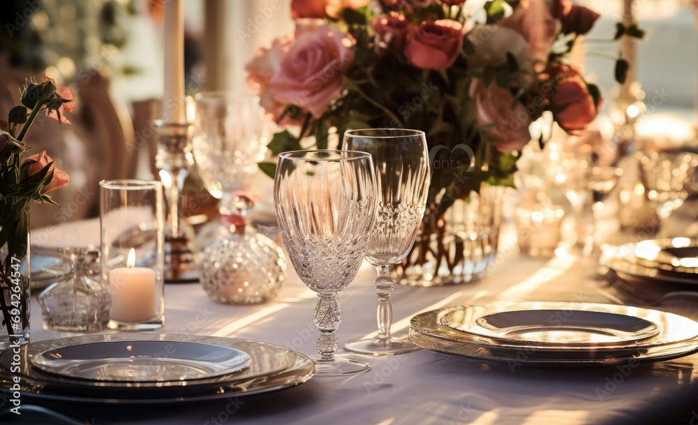 wedding table setting with flowers wedding table setting with flowers