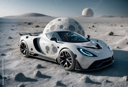 a modern sports car designed to resemble the moo photo