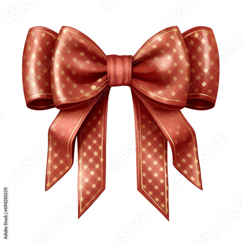 luxury a ribbon on transparent background