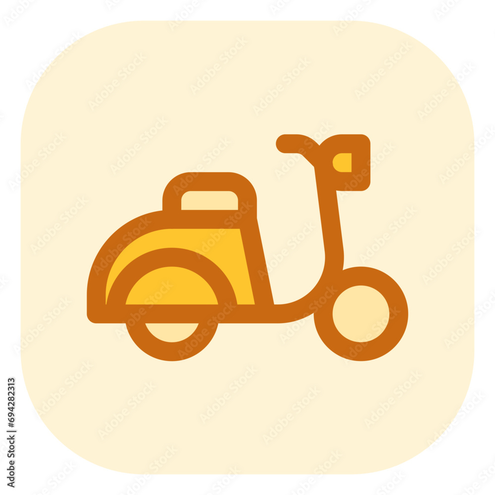 Editable scooter vector icon. Vehicles, transportation, travel. Part of a big icon set family. Perfect for web and app interfaces, presentations, infographics, etc Editable scooter vector icon. Vehicles, transportation, travel. Part of a big icon set family. Perfect for web and app interfaces, presentations, infographics, etc
