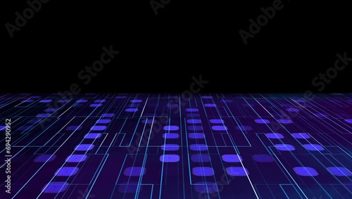 Animated digital background