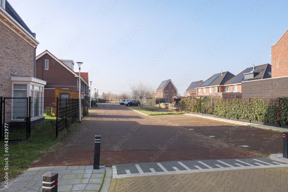 Houses in the Esse Zoom district of Nieuwerkerk aan den Ijssel