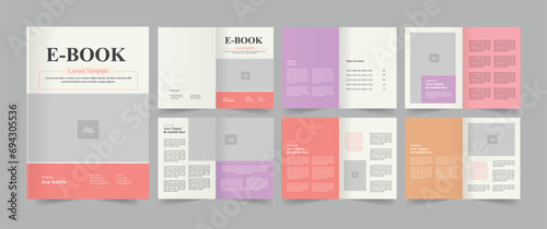 Modern eBook Template and Multipurpose eBook Design