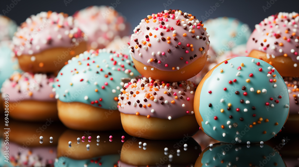 donuts with sprinkles