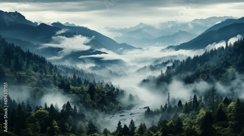 fog over the mountains © natalikp