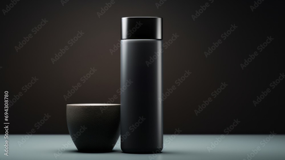 Men matte bottles cosmetic presentation packaging mockup cosmetic products. Cream jar, spray, oil, lotion or shampoo, gel shower, liquid soap, antiperspirant minimalis; Modern-style beauty products Men matte bottles cosmetic presentation packaging mockup cosmetic products. Cream jar, spray, oil, lotion or shampoo, gel shower, liquid soap, antiperspirant minimalis; Modern-style beauty products