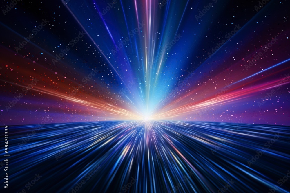 Obraz premium speed of light