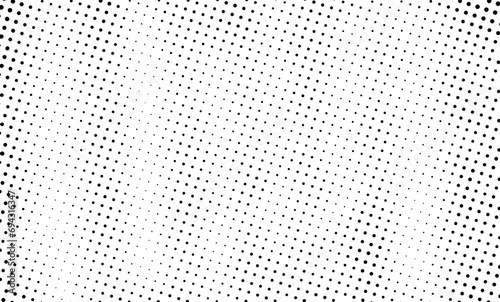 a black and white halftone pattern metal grid  with a white background, Black color halftone background halftone circle dotted dot cmyk background dot pattern fading dots