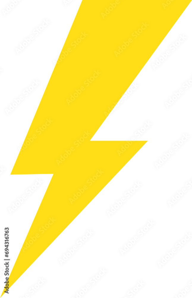 Yellow Fill Lightning , electric power vector design element. Energy and thunder electricity symbol concept. Flash bolt sign. Flash emblem template isolated on transparent background. Yellow Fill Lightning , electric power vector design element. Energy and thunder electricity symbol concept. Flash bolt sign. Flash emblem template isolated on transparent background.