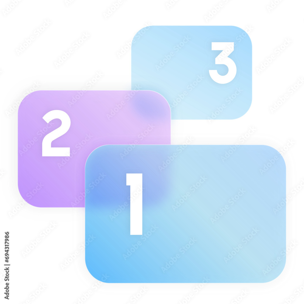 Layer Number Glassmorphism UI Icon Sign and Symbol Design Illustrator Png Svg Layer Number Glassmorphism UI Icon Sign and Symbol Design Illustrator Png Svg