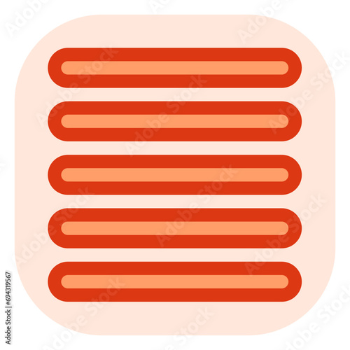 Editable paragraph justified alignments vector icon. Part of a big icon set family. Perfect for web and app interfaces, presentations, infographics, etc