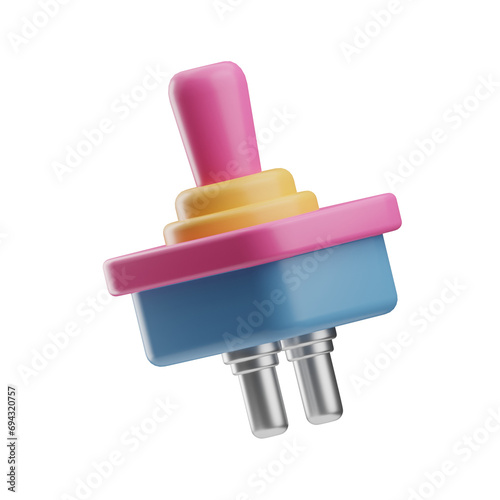Repair Tools Object Switch 3D Illustration photo