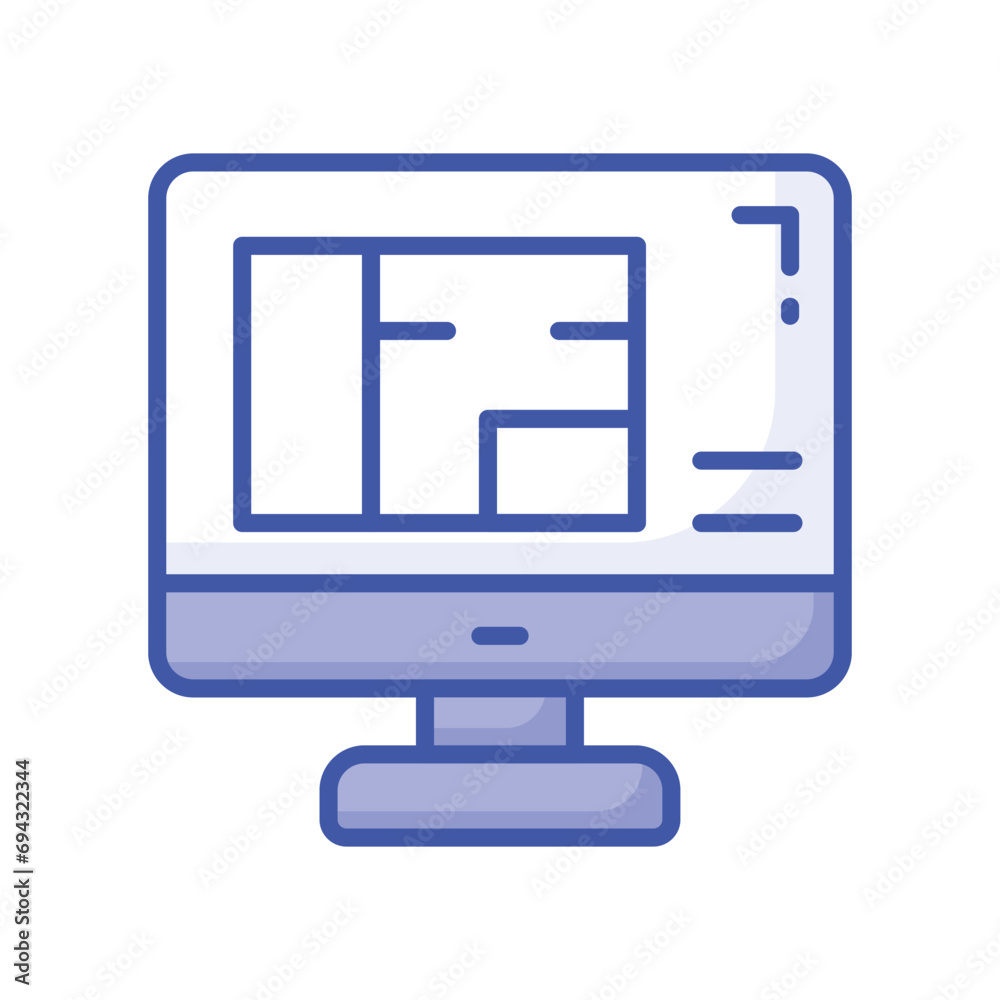 Take a look at this visually perfect icon of house blueprint, architectural home building design Take a look at this visually perfect icon of house blueprint, architectural home building design