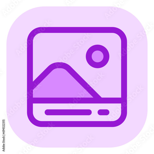 Editable photo printout vector icon. Part of a big icon set family. Perfect for web and app interfaces, presentations, infographics, etc