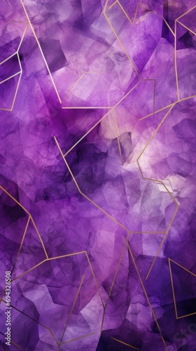Abstract purple golg vertical background photo