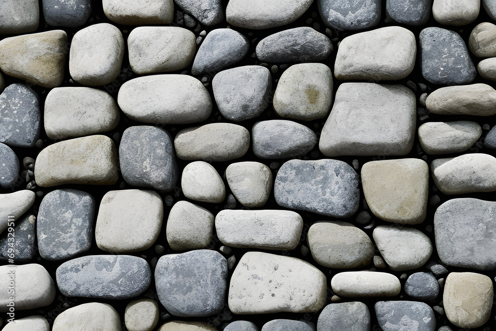 a stone background. Generative AI