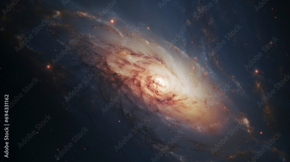 Galactic Tapestry: Celestial Painting, generative ai