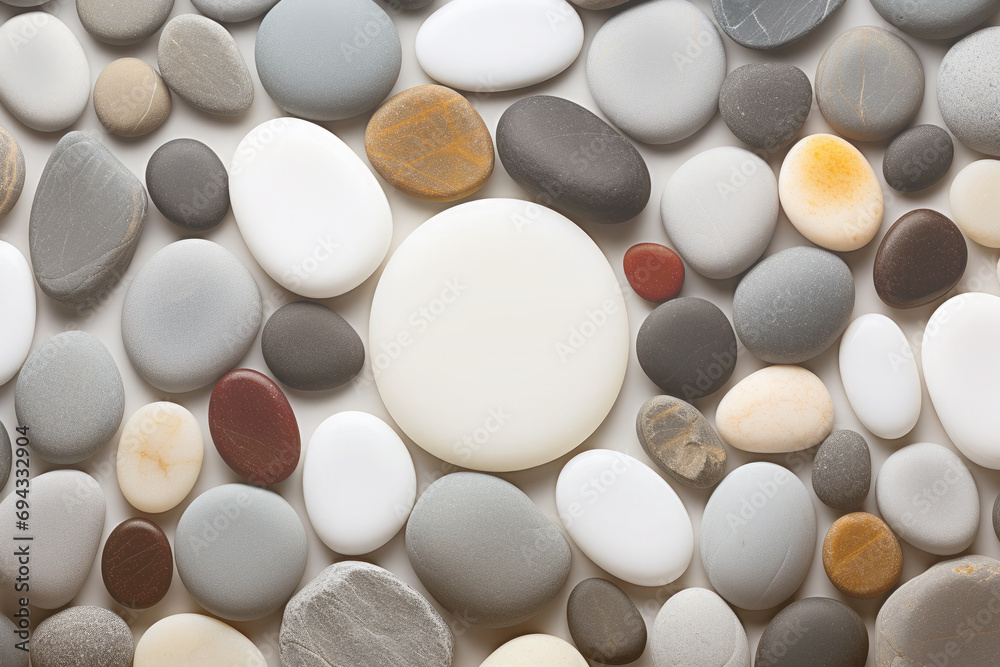 Spa volcanic rock pile Spa volcanic rock pile