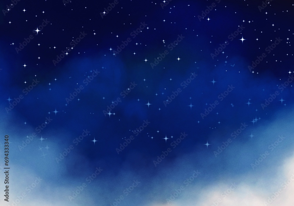 Fototapeta premium starry night sky abstract background 