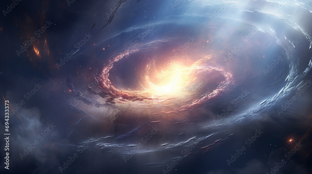 Cosmic Harmony: Galaxies in Concert, generative ai