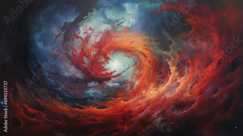 Stellar Tapestry: Nebulaic Masterpiece, generative ai