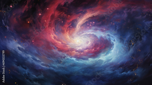 Eternal Cosmos  Infinite Celestial Beauty  generative ai