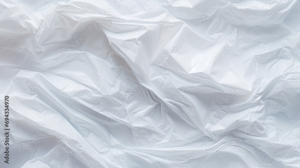 White Plastic Bag Texture. Generative AI White Plastic Bag Texture. Generative AI