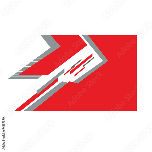 car body wrap livery decal design vector
