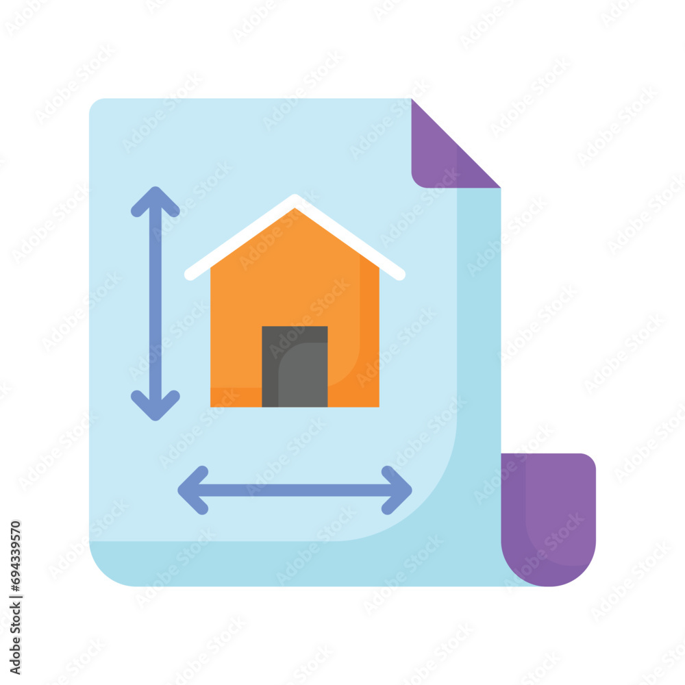Home design on page showing concept icon of home architecture, architectural design Home design on page showing concept icon of home architecture, architectural design
