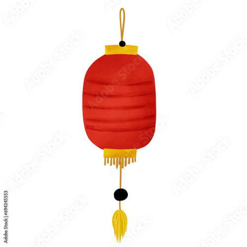 red chinese lanterns photo