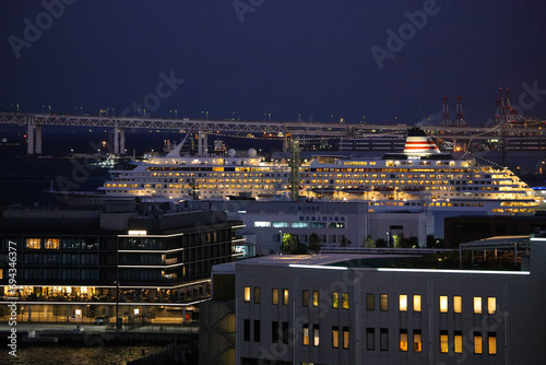 横浜みなとみらいの夜景