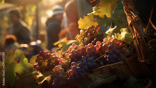 Grape harvest, agriculture