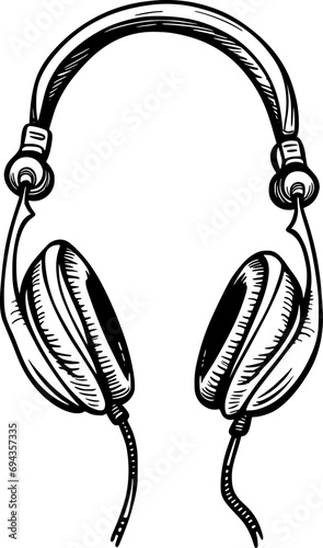 headphone cartoon