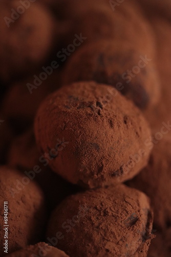 truffes au chocolat façon tiramisu