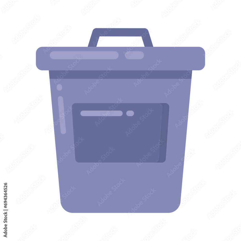 Have a look at this flat icon of delete in trendy style Have a look at this flat icon of delete in trendy style