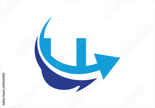Investment logo with capital letter U, finance logo, financial investment logo, business logo Free Download Investment logo with capital letter U, finance logo, financial investment logo, business logo - GFXLoad