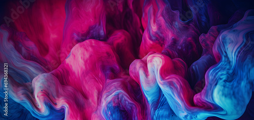 Breathtaking abstract background designed to elevate your creative projects, featuring a mesmerizing color gradient from dark blue to violet, purple, magenta, pink, maroon, and red.