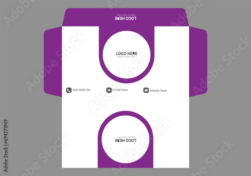 Envelope design.