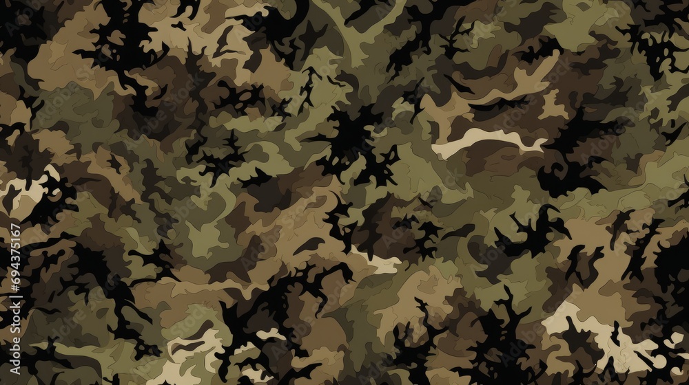 Abstract camouflage texture 