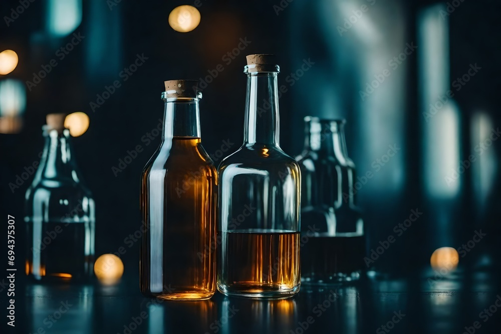 bottle of wine on a blur background bottle of wine on a blur background
