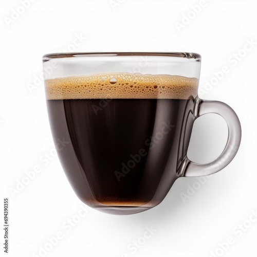 Americano coffee cup isolated, Generative AI 
