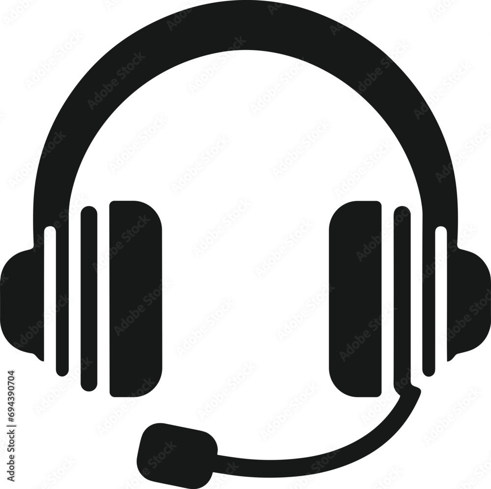 headphones icon vector illustration headphones icon vector illustration