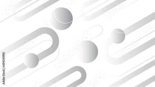 Abstract white background. Minimal geometric white light background abstract design. eps 10.