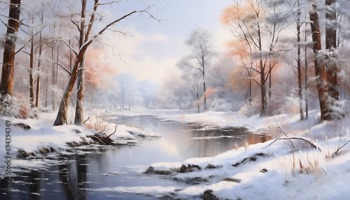 river in winter © Andreas