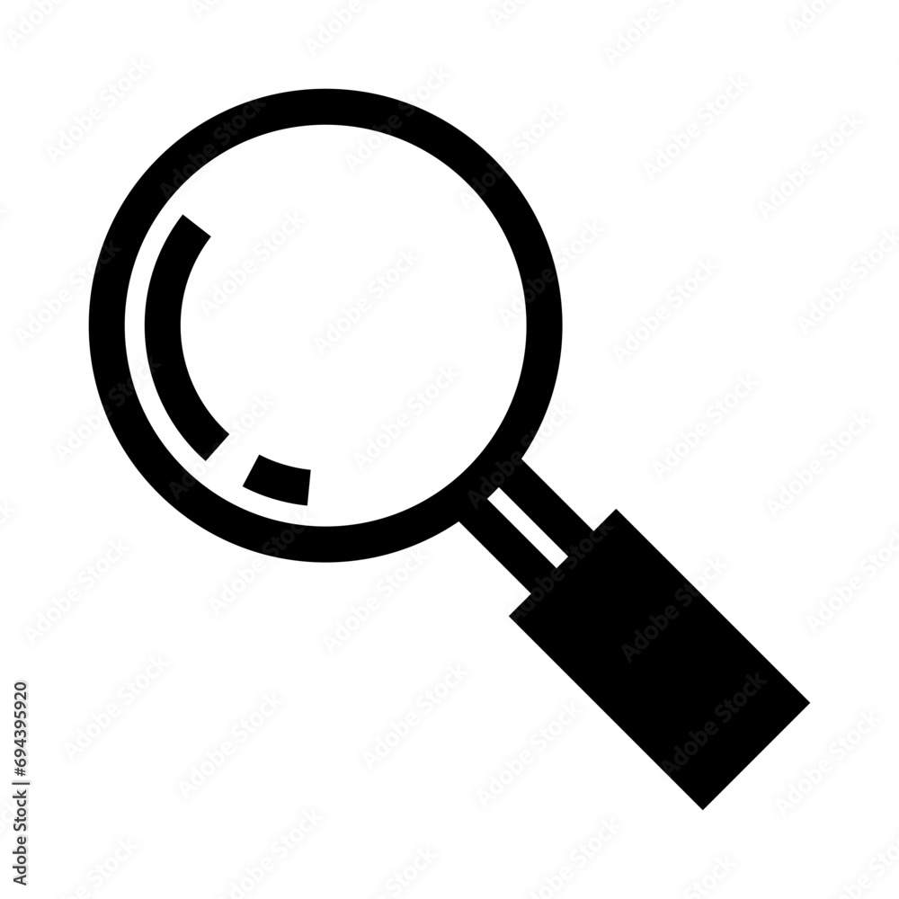 Magnifying glass icon. Searching icon Magnifying glass icon. Searching icon